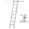 Regaleinhängeleiter Stella LH mit 14 Stufen