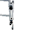 Aluminium Stehleiter, treppengängig, mit 4 Holmverlängerungen 2x6 Sprossen