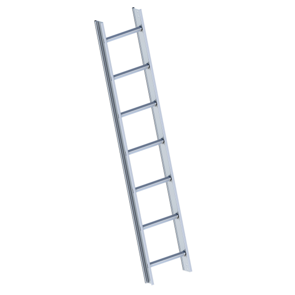 Layher 1051 Dachleiter aluminium 7 Sprossen Layher 1051 Dachleiter aluminium 7 Sprossen-Beschreibung lesen