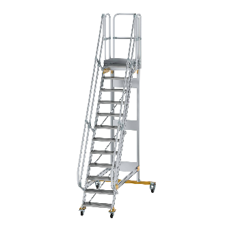 Plattformtreppe fahrbar 60° mit 12 Stufen-Beschreibung lesen