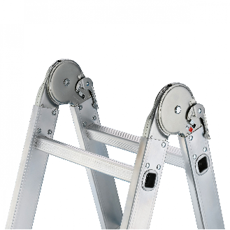 Hailo ProfiStep Gelenkleiter M60 mit Plattform 4x3 Sprossen-Beschreibung lesen