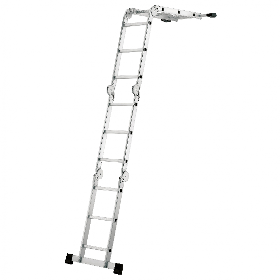 Hailo ProfiStep Gelenkleiter M60 mit Plattform 4x3 Sprossen Hailo ProfiStep Gelenkleiter M60 mit Plattform 4x3 Sprossen-Beschreibung lesen
