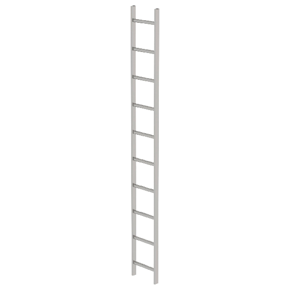 Escalera de árbol de acero inoxidable 300 mm de ancho-Leer más