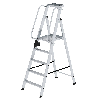 Aluminium-Stehleiter 5 Stufen Aluminium-Stehleiter 5 Stufen