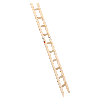 Euroline Holzanlegeleiter 10 Sprossen Euroline Holzanlegeleiter 10 Sprossen