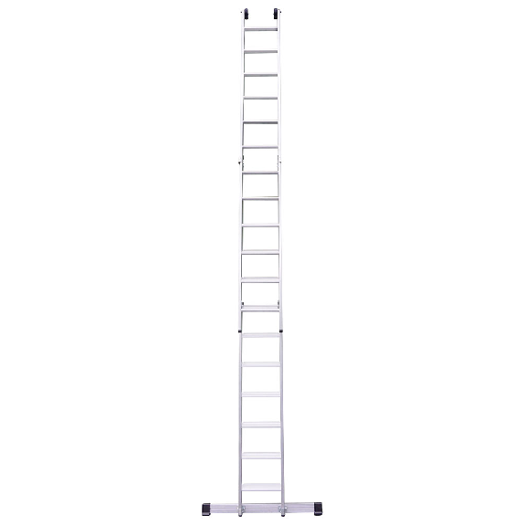 Premium 302 Stufen- Schiebeleiter 2x12 Sprossen Premium 302 Stufen- Schiebeleiter 2x12 Sprossen-Beschreibung lesen