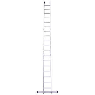 Premium 302 Stufen- Schiebeleiter 2x12 Sprossen-Beschreibung lesen