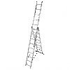 Krause Corda Mehrzweckleiter mit Treppenfunktion 3x9 Sprossen Krause Corda Mehrzweckleiter mit Treppenfunktion 3x9 Sprossen