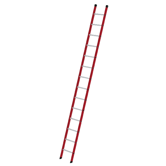 Kunststoff-Anlegeleiter 14 Sprossen Kunststoff-Anlegeleiter 14 Sprossen-Beschreibung lesen