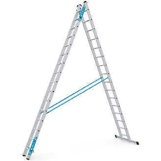Kombileiter Combimaster Plus X 2x16 Sprossen-Beschreibung lesen