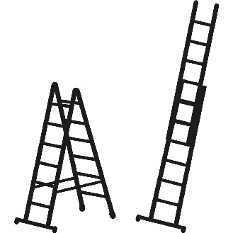 Kombileiter Combimaster Plus X 2x16 Sprossen-Beschreibung lesen