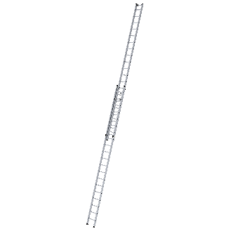 Seilzugleiter 2-teilig ohne Traverse 2x20 Sprossen-Beschreibung lesen