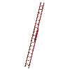 Vollkunststoff Seilzugleiter 2x10 Sprossen Vollkunststoff Seilzugleiter 2x10 Sprossen