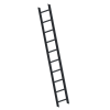 Layher 1051 Dachleiter anthrazitgrau 10 Sprossen Layher 1051 Dachleiter anthrazitgrau 10 Sprossen