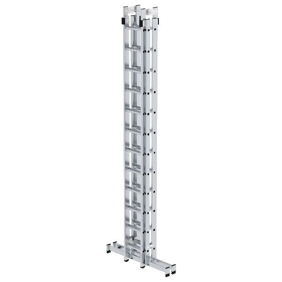 Stehleiter mit nivello-Traverse 4x12 Sprossen Stehleiter mit nivello-Traverse 4x12 Sprossen-Beschreibung lesen