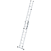 MUNK Schiebeleiter mit Traverse 2x9 Sprossen MUNK Schiebeleiter mit Traverse 2x9 Sprossen