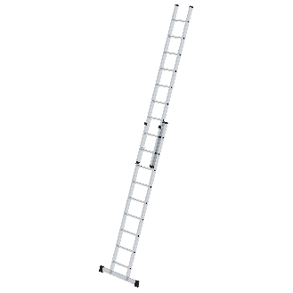 MUNK Schiebeleiter mit Traverse 2x9 Sprossen-Beschreibung lesen