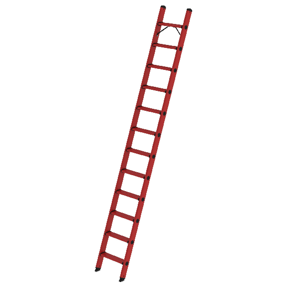 GFK-Stufen-Anlegeleiter mit 12 Stufen ohne Traverse GFK-Stufen-Anlegeleiter mit 12 Stufen ohne Traverse-Beschreibung lesen