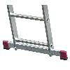 Krause Corda Aluminium-Mehrzweckleiter mit Dreifachfunktion 2x8 Sprossen Krause Corda Aluminium-Mehrzweckleiter mit Dreifachfunktion 2x8 Sprossen