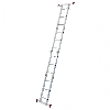 Krause Corda Gelenkleiter 4x3 Sprossen mit Plattform-Set Krause Corda Gelenkleiter 4x3 Sprossen mit Plattform-Set