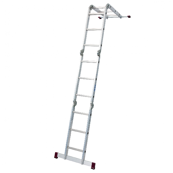 Krause Corda Gelenkleiter 4x3 Sprossen mit Plattform-Set Krause Corda Gelenkleiter 4x3 Sprossen mit Plattform-Set-Beschreibung lesen