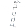 Krause Corda Gelenkleiter 4x3 Sprossen mit Plattform-Set Krause Corda Gelenkleiter 4x3 Sprossen mit Plattform-Set