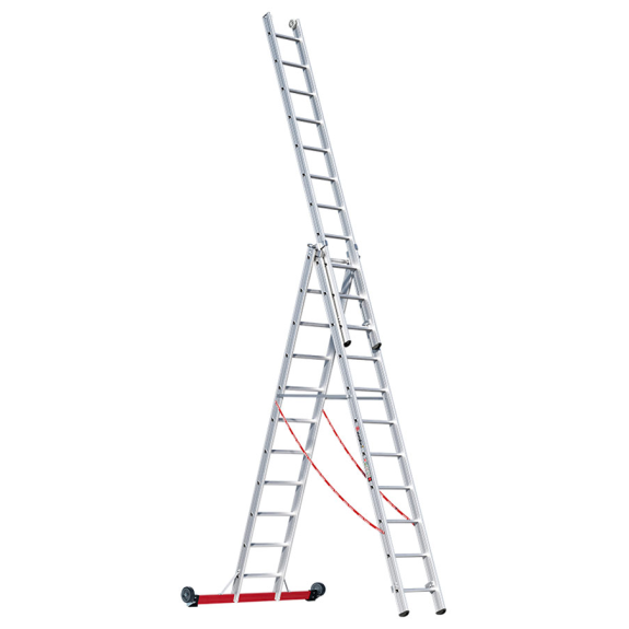 Mehrzweckleiter 3-teilig 3x11 Sprossen Premium 30778 Mehrzweckleiter 3-teilig 3x11 Sprossen Premium 30778-Beschreibung lesen