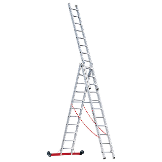 Mehrzweckleiter 3-teilig 3x11 Sprossen Premium 30778-Beschreibung lesen