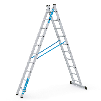 Zarges Kombileiter Combimaster Plus X 2x10 Sprossen-Beschreibung lesen