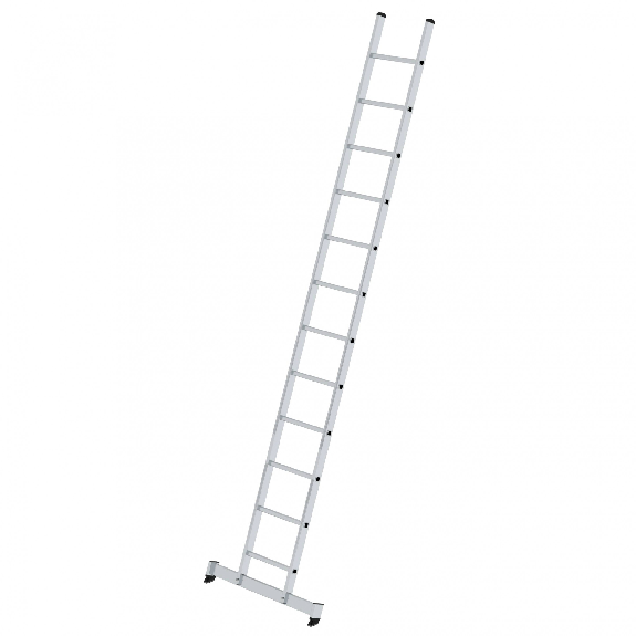 Échelle inclinée MUNK en aluminium 12 sp. avec traverse nivello.-Leggi tutto