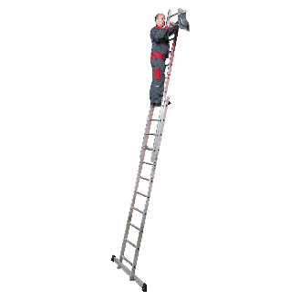 Schiebeleiter 2x13 Sprossen 202-Beschreibung lesen