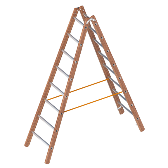 1028 Verbundstehleiter 2x8 Sprossen 1028 Verbundstehleiter 2x8 Sprossen-Beschreibung lesen