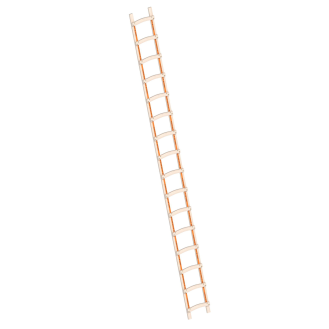 Layher 1046 Holzdachdeckerleiter 16 Sprossen-Beschreibung lesen
