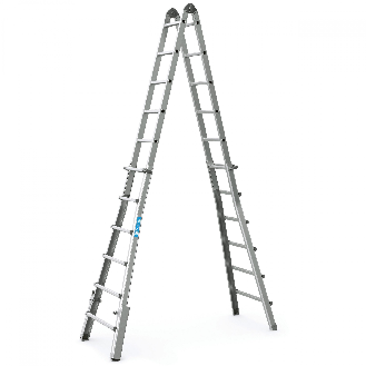 Teleskop-Mehrzweckleiter Variomax V 4x6 Sprossen-Beschreibung lesen