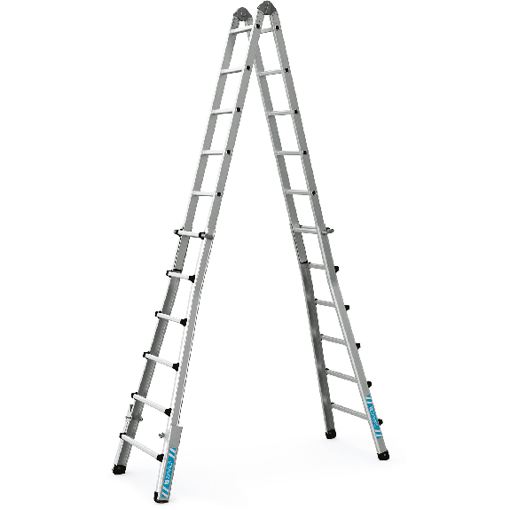 Teleskop-Mehrzweckleiter Variomax V 4x6 Sprossen-Beschreibung lesen