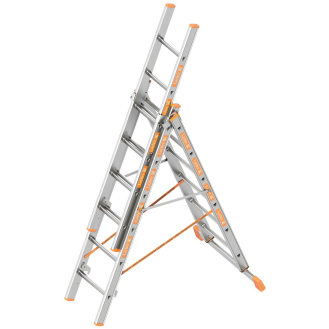 Allzweckleiter 3x6 Sprossen-Beschreibung lesen