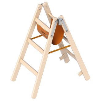 Layher 1038 Holzstehleiter 2x3 Sprossen-Beschreibung lesen