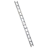 Euroline Premium Kaminkehrerleiter 14 Sprossen Alu natur