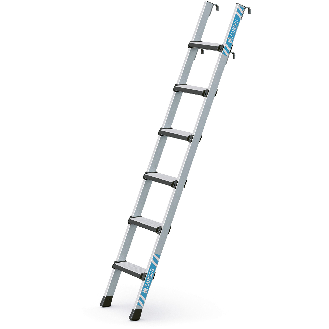 Zarges Regaleinhängeleiter Comfortstep LH mit 6 Sprossen-Beschreibung lesen