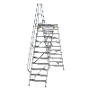 Überstieg 60° inkl. einen Handlauf, Stufenbreite 800mm, 2x11 Stufen Überstieg 60° inkl. einen Handlauf, Stufenbreite 800mm, 2x11 Stufen