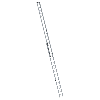 Aluminium-Schiebeleiter 2-teilig ohne Traverse 2x18 Sprossen