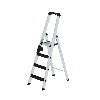 Stehleiter mit Relax-Stufe 4 Stufen