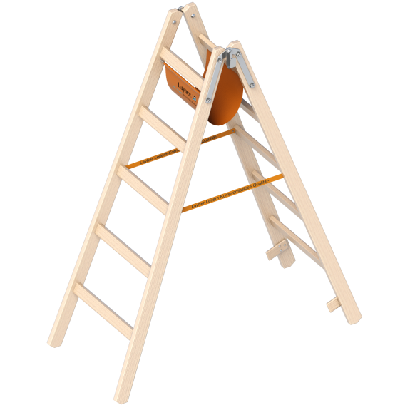 Layher 1038 Holzstehleiter 2x5 Sprossen Layher 1038 Holzstehleiter 2x5 Sprossen-Beschreibung lesen