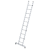 MUNK Anlegeleiter mit nivello-Traverse 10 Sprossen