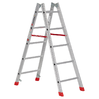 Euroline Premium 305 Sprossenstehleiter 2x5 Sprossen-Beschreibung lesen