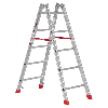 Euroline Premium 305 Sprossenstehleiter 2x5 Sprossen