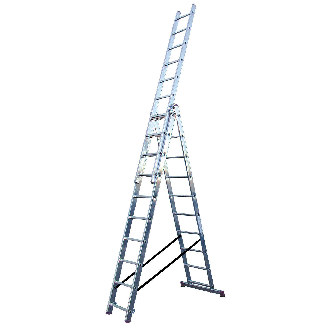 Krause Corda Mehrzweckleiter mit Treppenfunktion 3x10 Sprossen-Beschreibung lesen