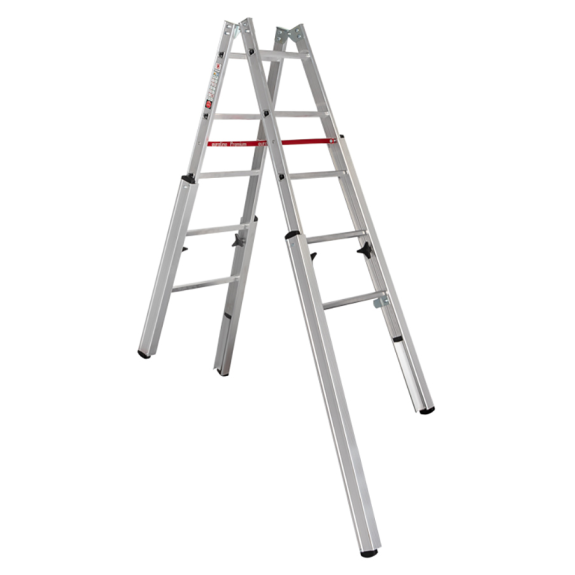 Treppenstehleiter Premium 30576 2x5 Sprossen Treppenstehleiter Premium 30576 2x5 Sprossen-Beschreibung lesen
