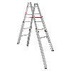 Treppenstehleiter Premium 30576 2x5 Sprossen