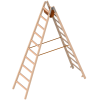 Layher 1053 Holzstehleiter nach Ö-Norm Z1501 2x10 Sprossen Layher 1053 Holzstehleiter nach Ö-Norm Z1501 2x10 Sprossen